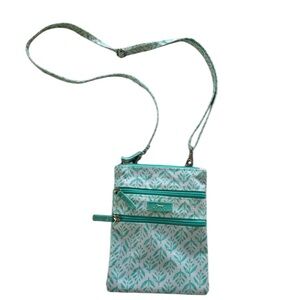 NWOT SCOUT Crossbody Bag blue and white